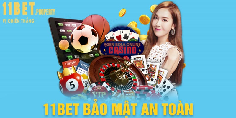 Hệ thống bảo mật của 11bet rất tuyệt vời